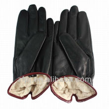 Russian style imported first class sheepskin leather glove